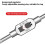 Lightweight Heavy Duty Adjustable Tap Wrench Spanner-D 5
