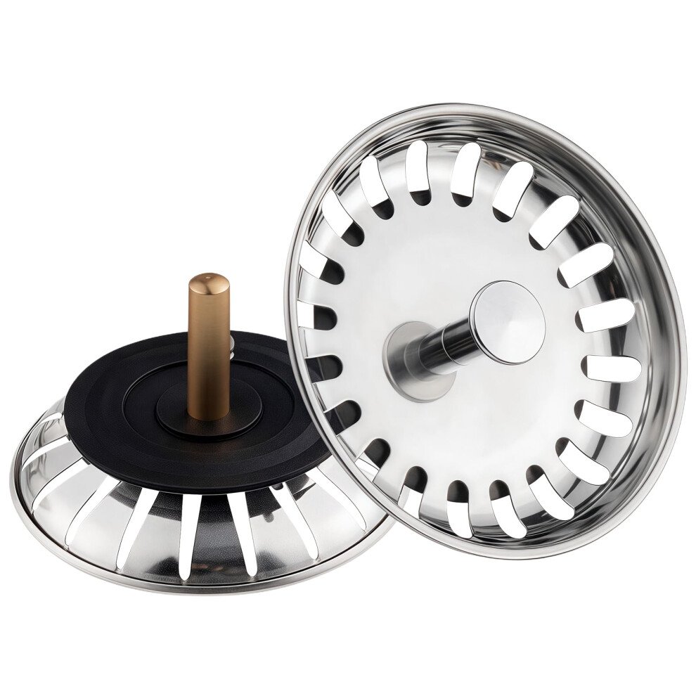 8Mm Hole Size Sink Drain Cover Rustproof Debris Filter For 8082Mm Basins Kitchen Sink Stopper Prevent Blockages 9339159630648