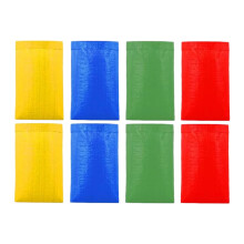 Pack of 8 Multipurpose Potato Sacks with Rounded Edges for
