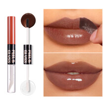 Dubbelzijdige lipgloss en lipolie Lipstick Matte vloeibare-06