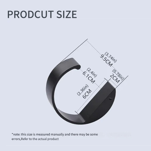 2Pcs Durable Desk Hook for Organizing Bags and-White 2