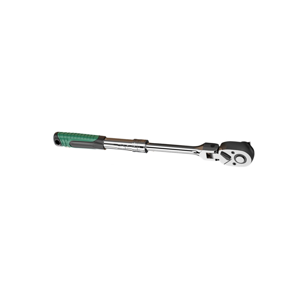 Compact Ratchet Wrench 72 Teeth Retractable Head-One Quarter 7751000459420