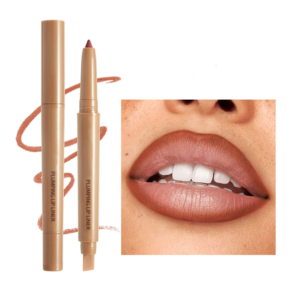 Two Tip Water Resistant Lip Pencil Smudgeproof Formula-05