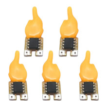 5 stuks 1800K Diode Party Decoratie Gloeilamp Vlamvormige-C7