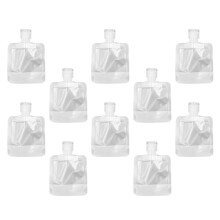Herbruikbare PET-reisflessenset, 3 maten, 10-30 ml Flip-stijl