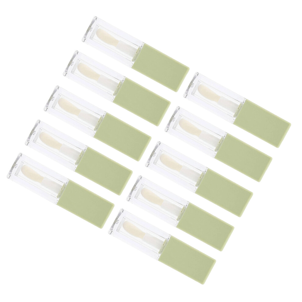 Green Empty Lipstick Tubes Diy Lip Balm Container Cosmetic