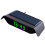 Solar Powered Car Clock with Temperature and Date Display, Digital Dashboard Timepiece 2