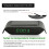 Solar Powered Car Clock with Temperature and Date Display, Digital Dashboard Timepiece 3