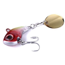 Vibration Bait Spinner Spoon Metal Lures 9g/16g/21g 25mm Trout Wobbler Tackle