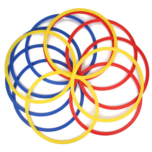 40 cm tragbare Fußball-Trainingsringe für 1