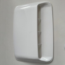 Car Hood Vent Bonnet Decorative Cover Car Hood Accessories White