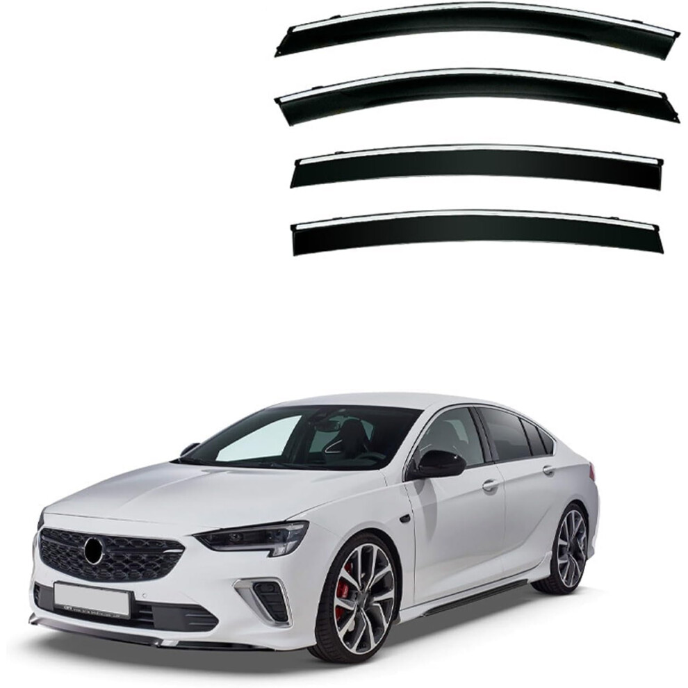Car Wind Deflectors For Opel Vauxhall Insignia B Mk2 20172020 Acrylic Side Window Rain Guards 9323874401232