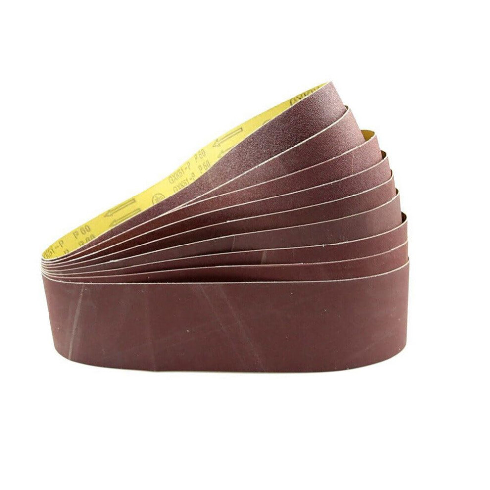 Sanding Belts 5 Pieces 915X100mm P40p1200 Grit Range For Wood And Soft Metal Grinding And Polishing 9323874401393