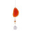 Μοναδικό πολύχρωμο κρύσταλλο Sun Catcher, Κουδούνια ανέμου με φέτες φυσικού αχάτη για 1