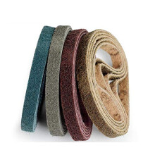 Nonwoven Nylon Abrasive Sanding Belt 520x20mm, 5 Pcs, Grit 400#, For Stainless Steel Deburring And Stripping