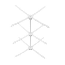 Ayudante de cocina plegable, escurridor de pasta plegable, almacenamiento que ahorra espacio para los amantes de la repostería, herramienta de alta
