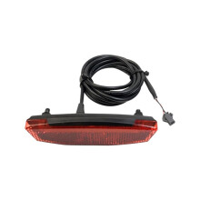 Motorcycle License Plate Light 6V60V EBike Rear Light Bicycle Tail EScooter Accessories SM Connector Night Cycling