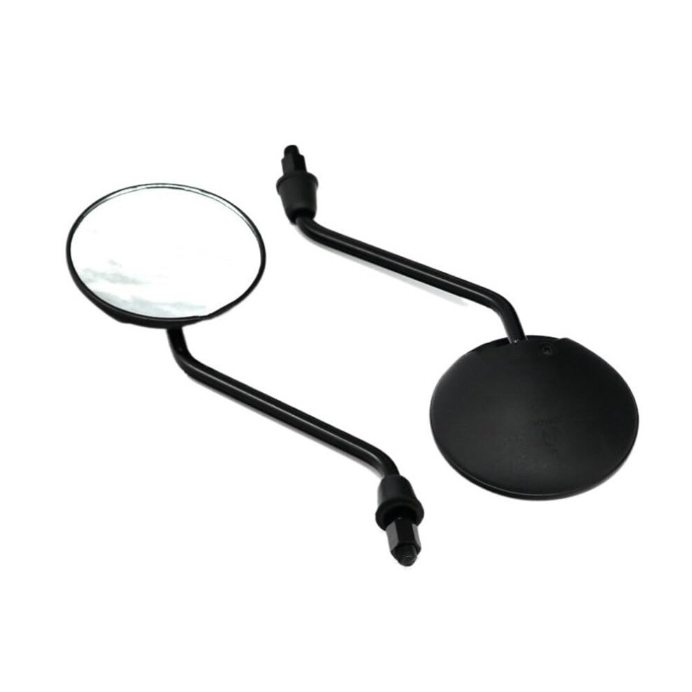10Mm Round Motorcycle Rear View Mirrors Pair With Chrome Plating And Carburetor For Suzuki 9067246274962
