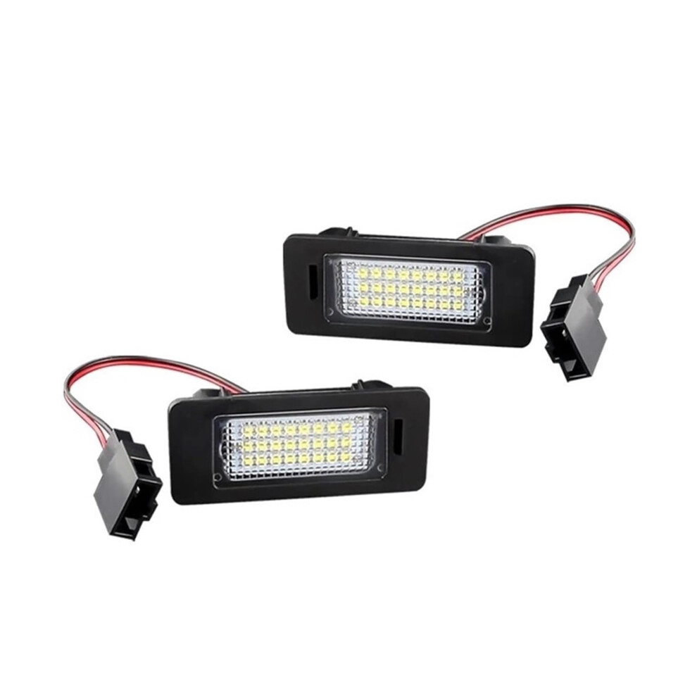 Led License Plate Lights 2Pcs Brightness Waterproof Energy Saving For Panamera 2010Up 9105992780792