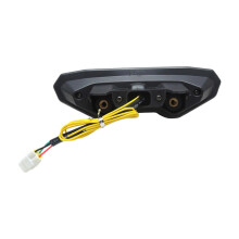 Motorcycle Tail Light with License Plate LED for Yamaha MT09 MT10 Tracer Black Shell