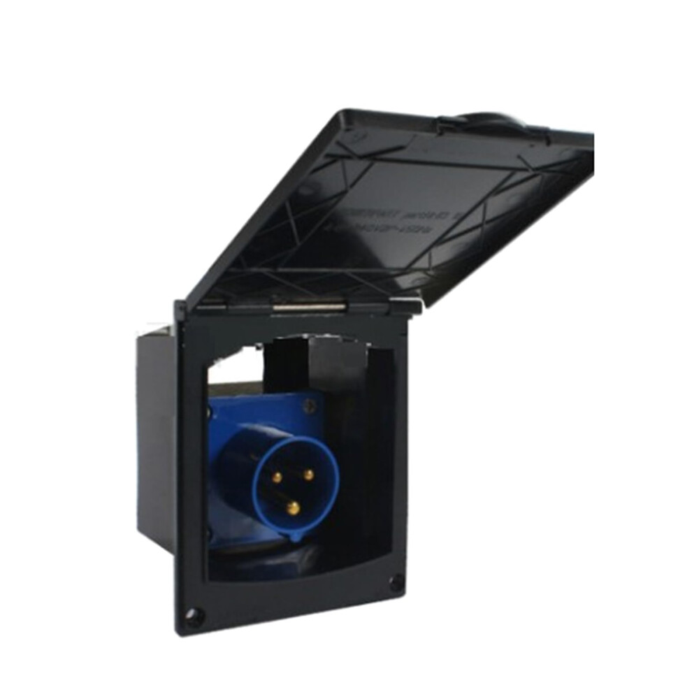 Power Outlet Box, 220240V Weatherproof Enclosed Lockable Outdoor Receptacle Panel, 16A/23A 9105992780471