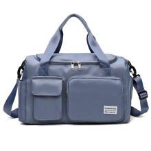 Mala de fim de semana com bolsos multifuncionais, alça de ombro ajustável e grande capacidade para viagens de bordo, perfeita para atividades