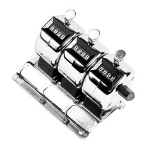 Rostfreies manuelles Klickzähler-Handgerät mit-Einheit 3
