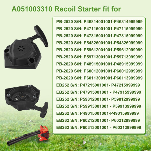 Global Retreat Starter Assembly Consistent Multiple Blower 1
