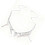 Avants Grade Gesichtsschmuck, asymmetrische Lippenkette, 1