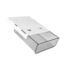 Simple Design Concealed Drawer Box Under Table with-grey