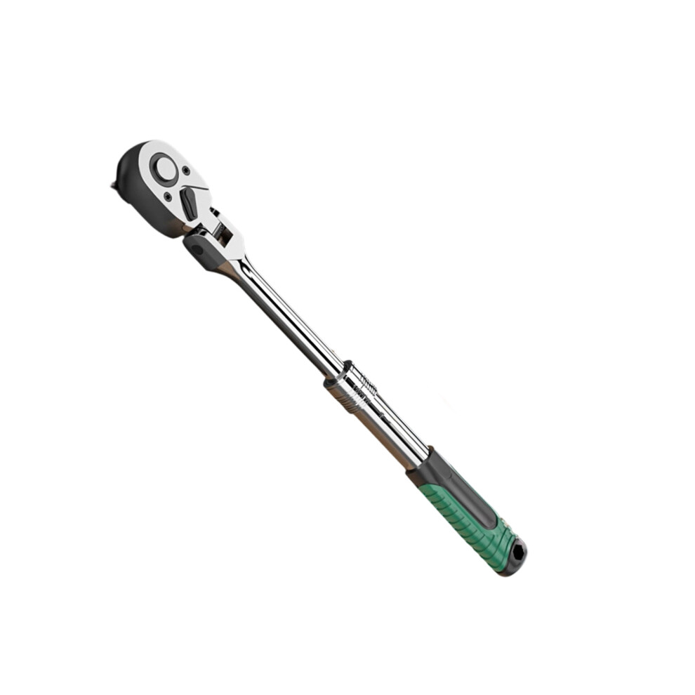 72 Tooth Ratchet Wrench With Retractable Head-Three Eighth 7627000415820