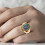Finger Watch Mini Anillo Con Para Mujer 6
