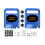 Multipurpose Double Featherboards Miter Gauge Slot-Blue 1