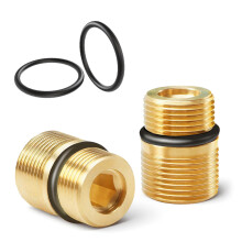 2Pcs Metal High Pressure Pumps Outlet Fitting Double Seal Design