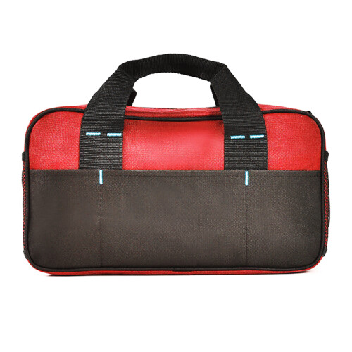 Tool Bag Wide Mouth Tool Storage Bag Tool Organizer Bag-Red