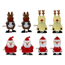 16Pièces Jouets Mécaniques Enfant Noël Sans Pile Assortiment Coloré