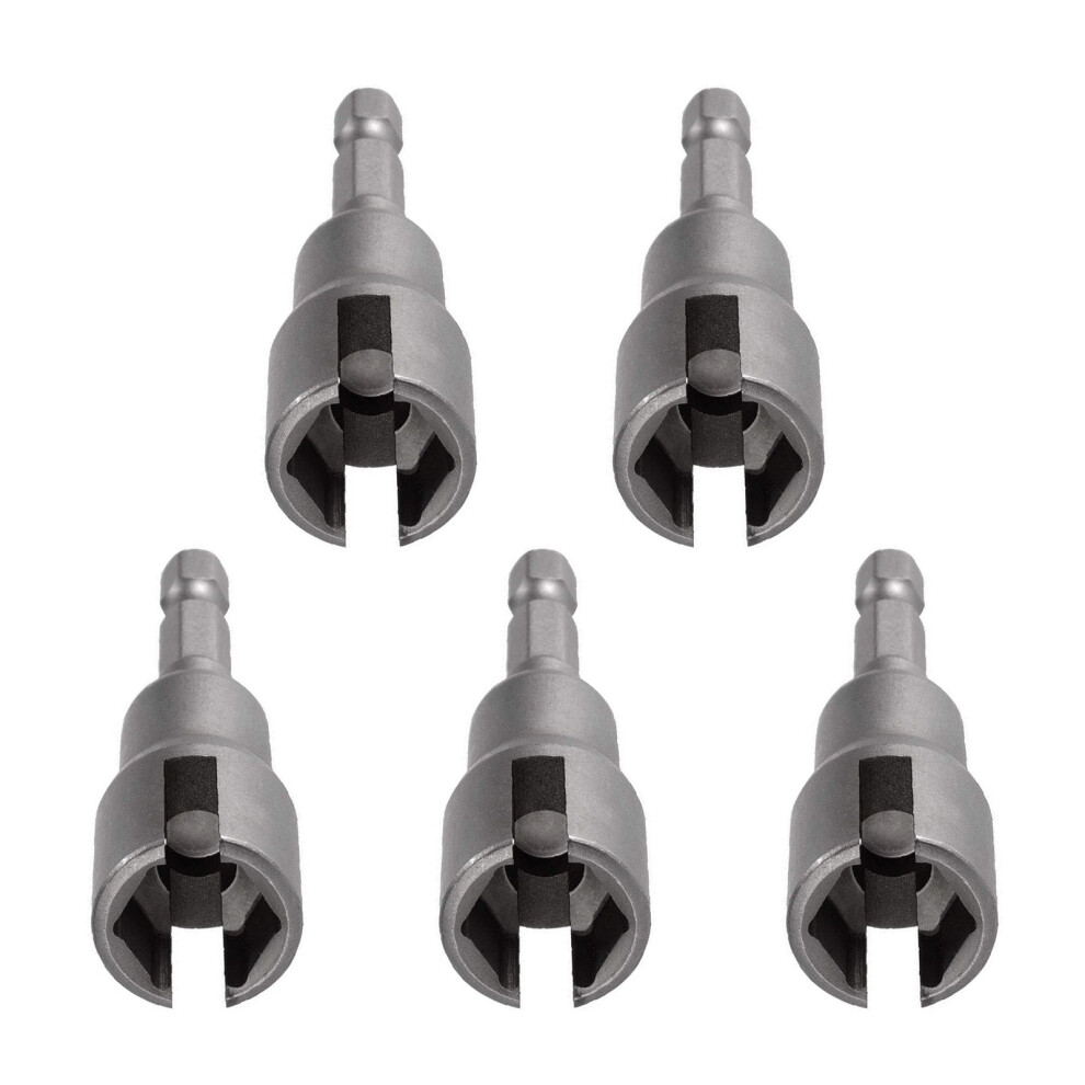 1/4Inch Hex Shank Butterfly Socket Adapter Wing Nut Drill-5 7627000417817