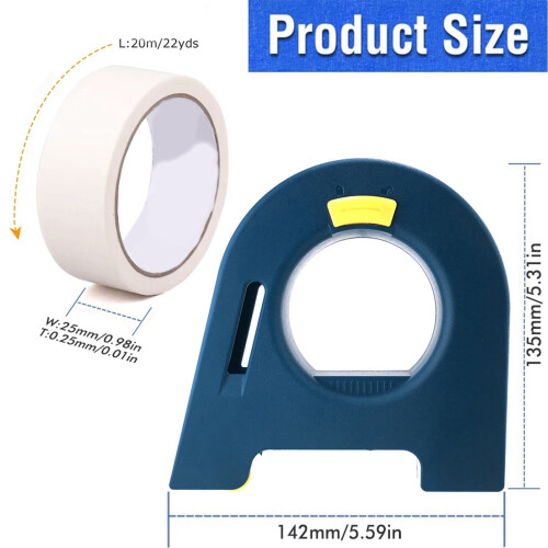 Handheld Adhesive Dispenser With Plastic Drum For Bubble-A 2