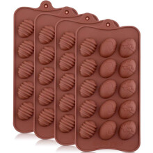 Utensílio de silicone para confeitaria caseira, material de silicone premium antiaderente, fácil de usar e resistente ao calor, molde