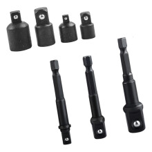 Adapterbit met vierkante dop, meerdere maten, 3-Zwart