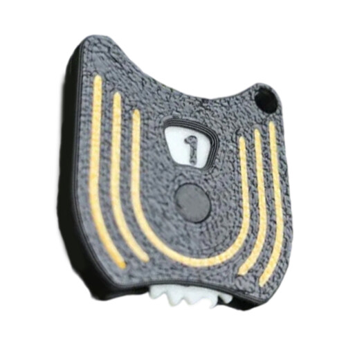 Golfmarkers en hittellers, draagbare golfscoretool met-Zwart