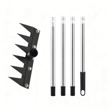 Heavy Duty Iron Weeding with Long Handle - Carbon Steel-XL