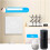Thermostat Smart Home Underfloor Heating Gas Boiler Digital LED Temperature Controller 3A White 3