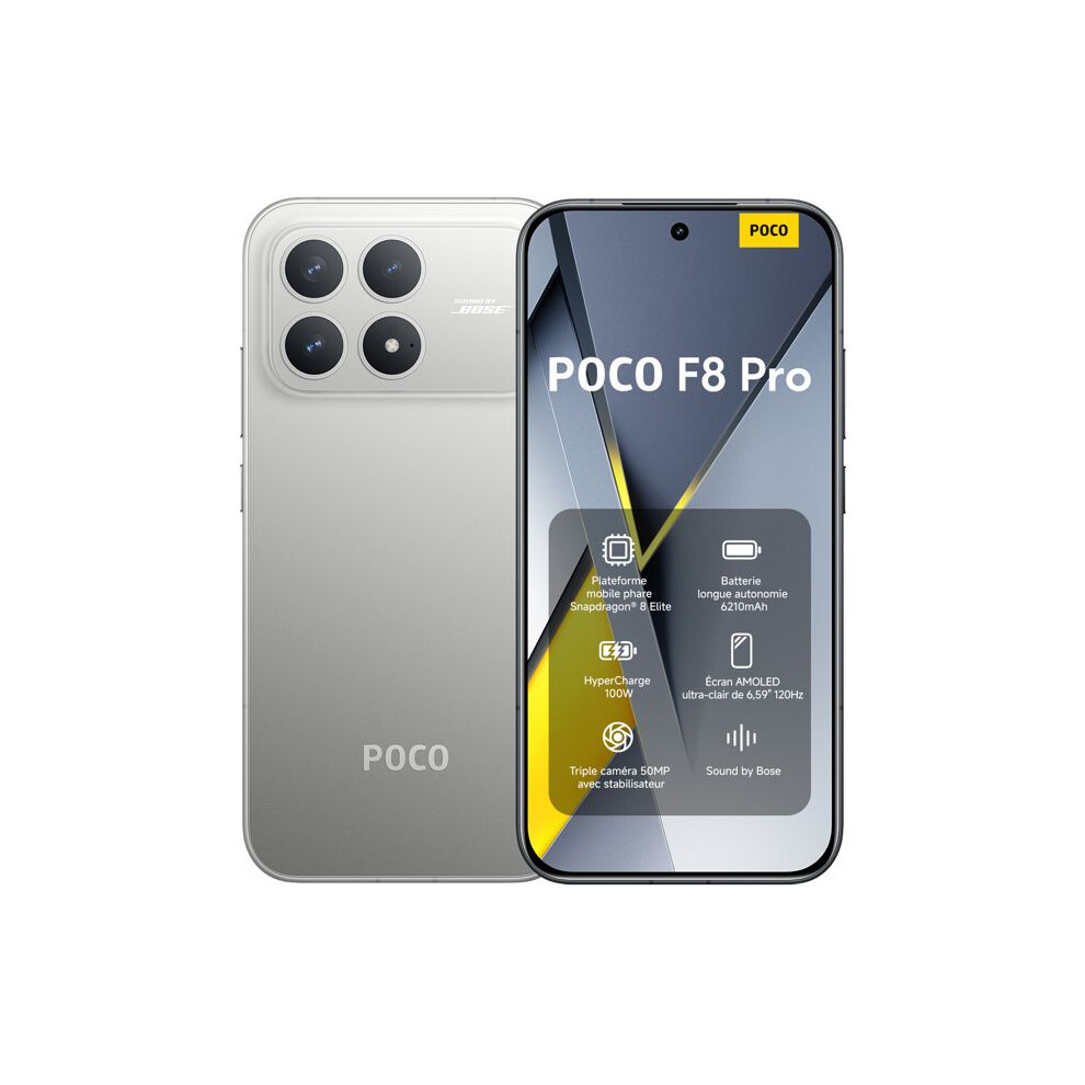 Xiaomi Smartphone - Poco F8 Pro - 12 Gb Ram - 256 Gb - Amoled Screen 6.59" 120 Hz