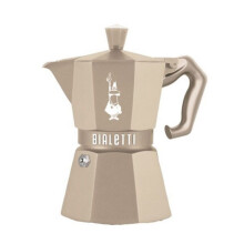 Bialetti italienische Kaffeemaschine 3 Tassen Sand - 0009077