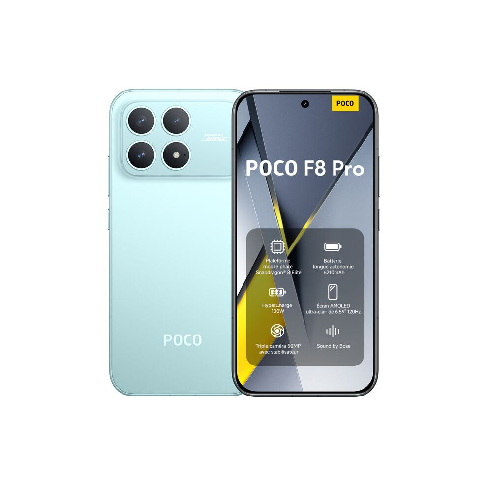 Xiaomi Smartphone - Poco F8 Pro - 12 Gb Ram - 512 Gb - 6.59" Amoled Display 120 Hz