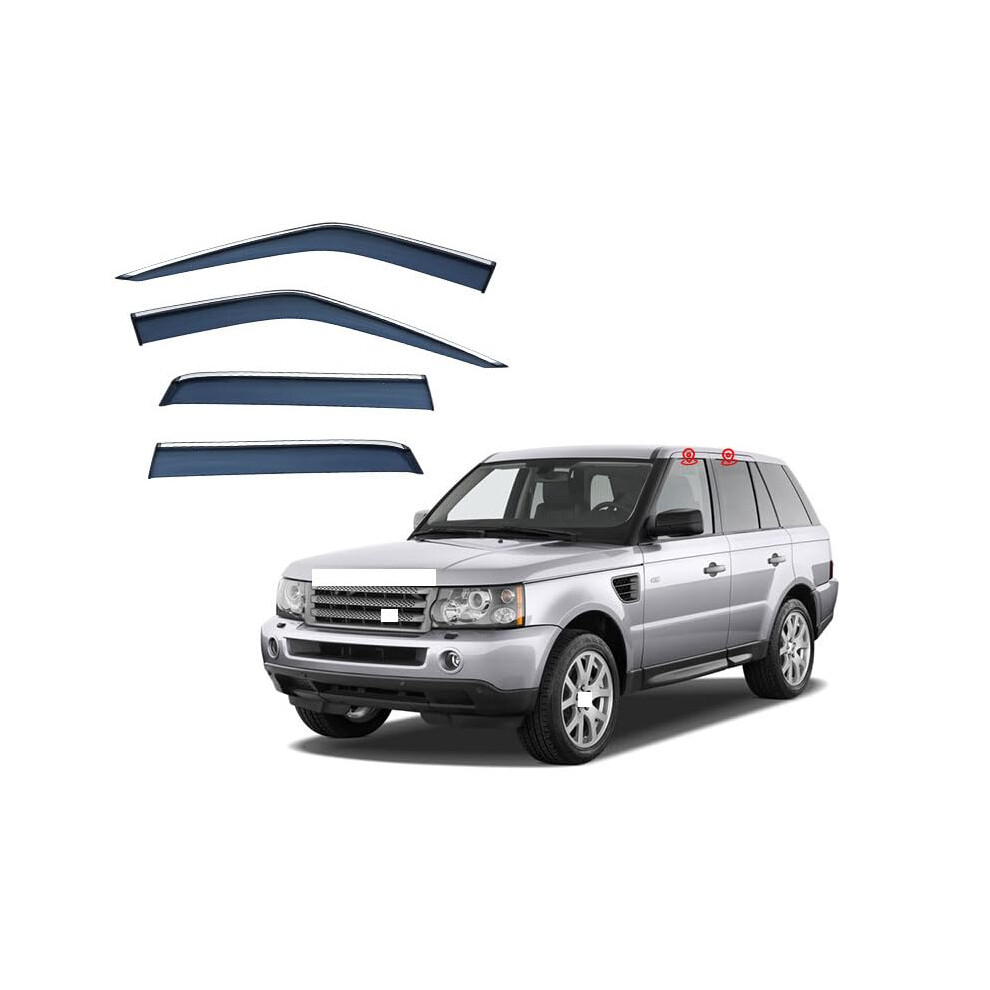 Wind Deflectors For Range Rover Sport L320 L494 L461 Rain Guards Side Window Visors 4Pcs 9105992782710