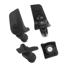 Vervanging van bagagewiel, kofferreiswielenset DIY-reparatie,