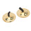 2Pcs Finger Becken Messing Einfach Grip Finger 10