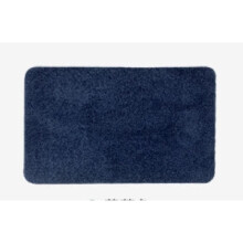 Zachte, pluche, antislip microvezelmatten voor badkamers en woonkamers (marineblauw 40 x 60 cm)